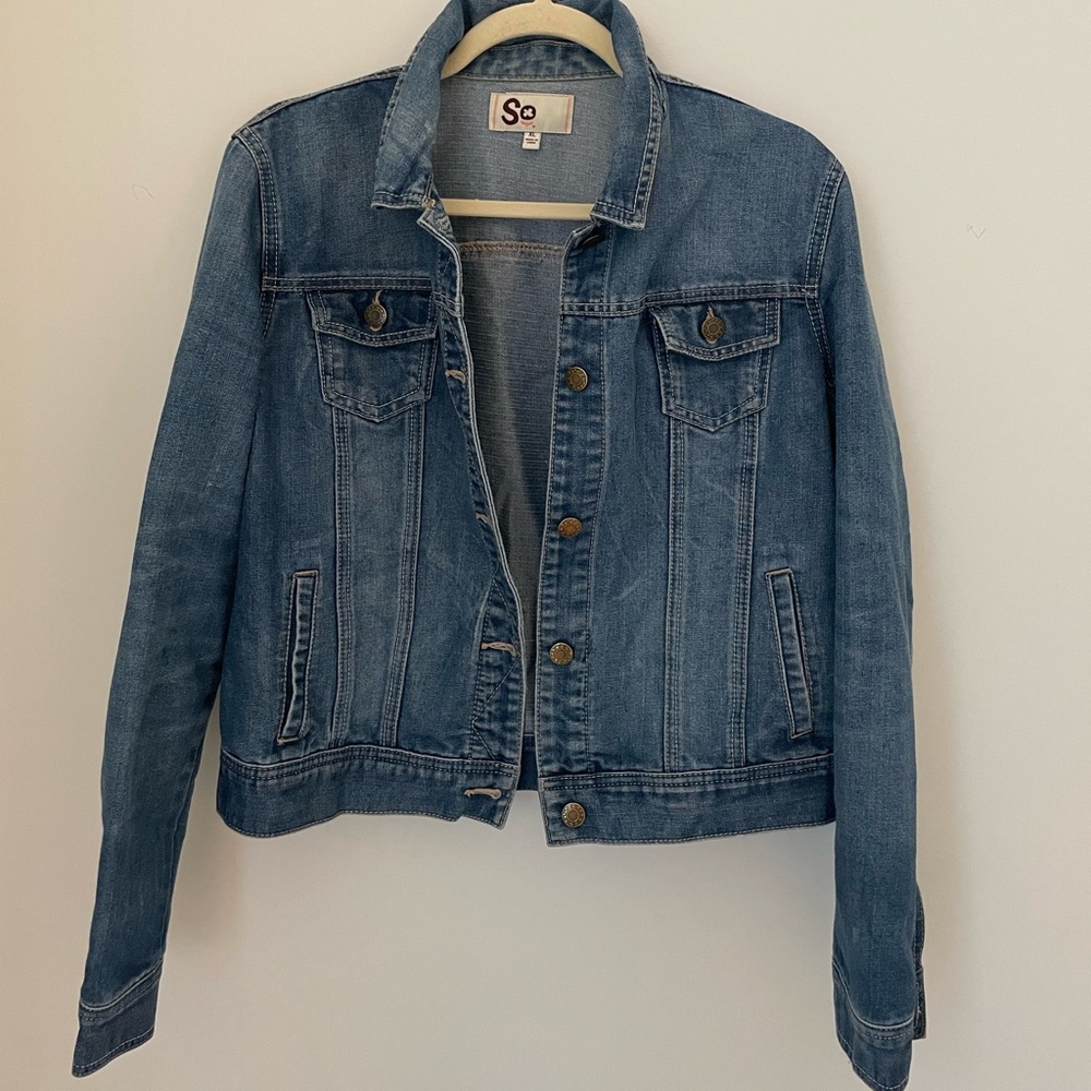 XL So brand jean jacket